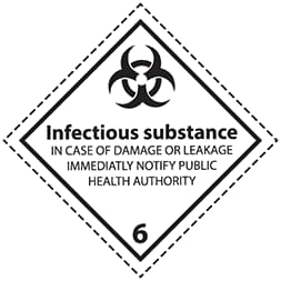 pictogramme infectious substance 6