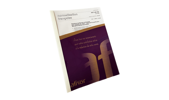 LA NORME AFNOR NF S99-700